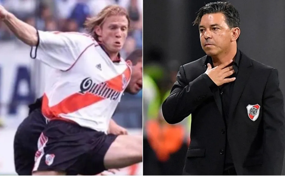 Gustavo Lombardi, que fue compañero de Marcelo Gallardo en River en la década del 90, habló maravillas del actual DT del Millonario.