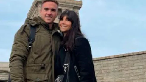 Agustín Palavecino junto a Stefania, su pareja, disfrutando de sus vacaciones en Nueva York.