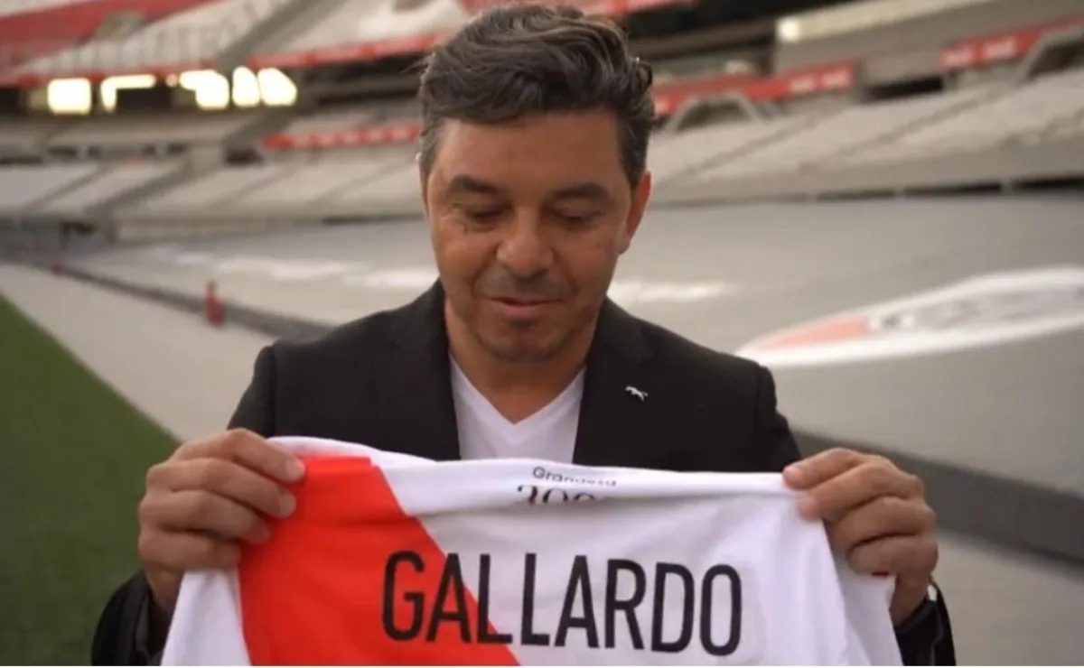 El Muñeco saludó a los hinchas en pleno Monumental