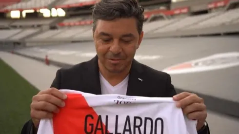 El Muñeco saludó a los hinchas en pleno Monumental