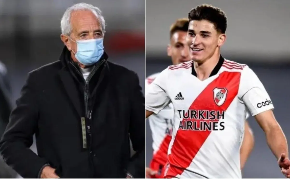 Rodolfo D'Onofrio habló del futuro de Julián Álvarez y aseguró que lo mejor para el delantero es seguir en River en 2022 para ser convocado al Mundial de Qatar
