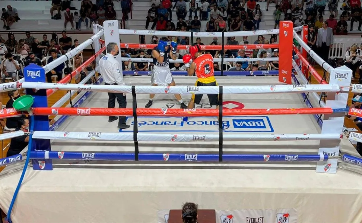 River vivió una velada mágica de boxeo el pasado viernes en el microestadio del club.