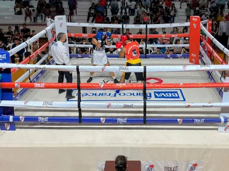 Gran velada de boxeo en River