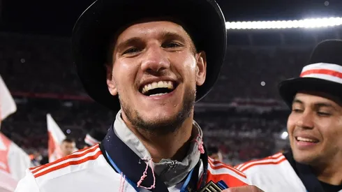 Bruno Zuculini, que ganó su séptimo título con la camiseta de River, habló maravillas de Leonardo Ponzio, el ídolo que dejó la actividad profesional.