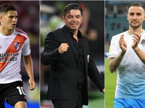 Gallardo habló de los regresos de Quintero y Mammana