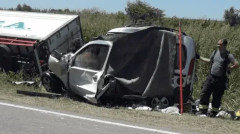 Un accidente en la ruta terminó con la vida de cuatro personas que viajaban a Santiago.