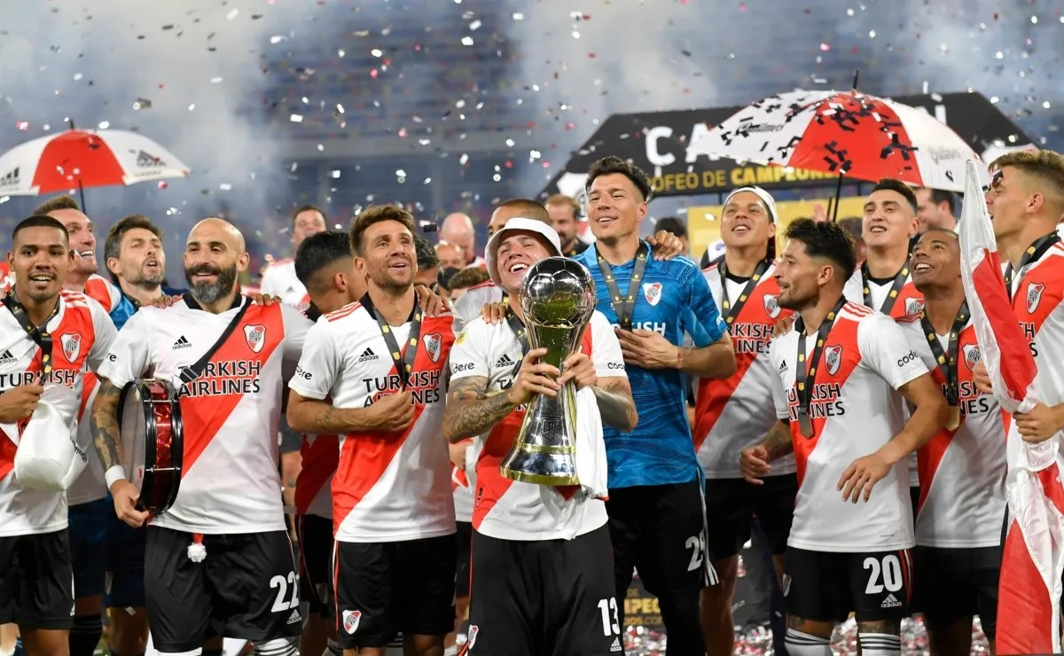 Paulo Díaz estuvo entre las figuras de River ante Colón.