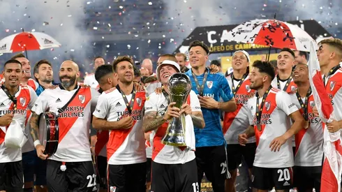 Paulo Díaz estuvo entre las figuras de River ante Colón.