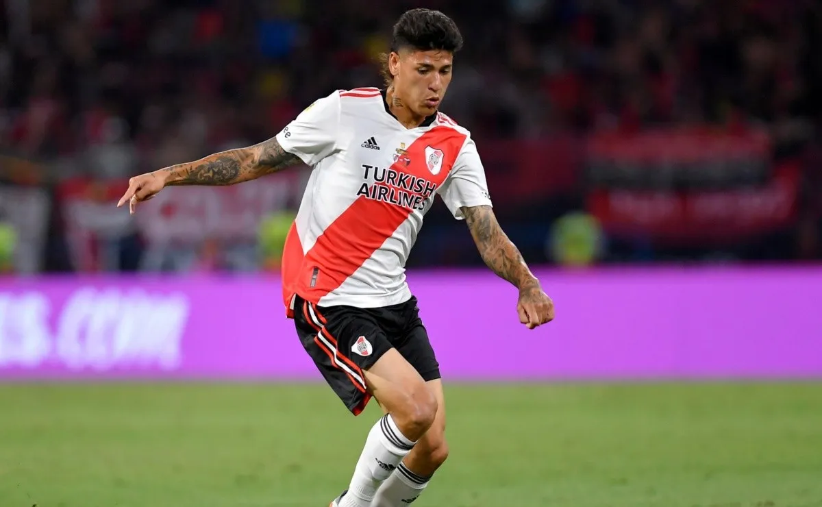Jorge Carrascal ingresó en el segundo tiempo contra Colón y convirtió un gol.