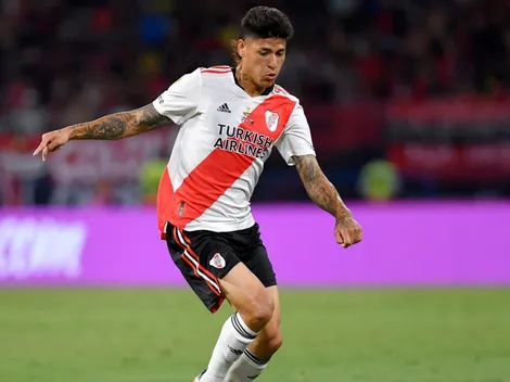 Carrascal, un botellazo y la explicación de su festejo de gol