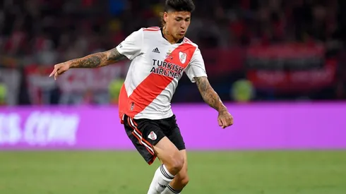 Jorge Carrascal ingresó en el segundo tiempo contra Colón y convirtió un gol.