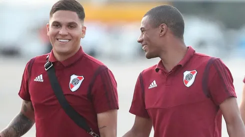 Juan Fernando Quintero y Nicolás De la Cruz forjaron una gran amistad en River.