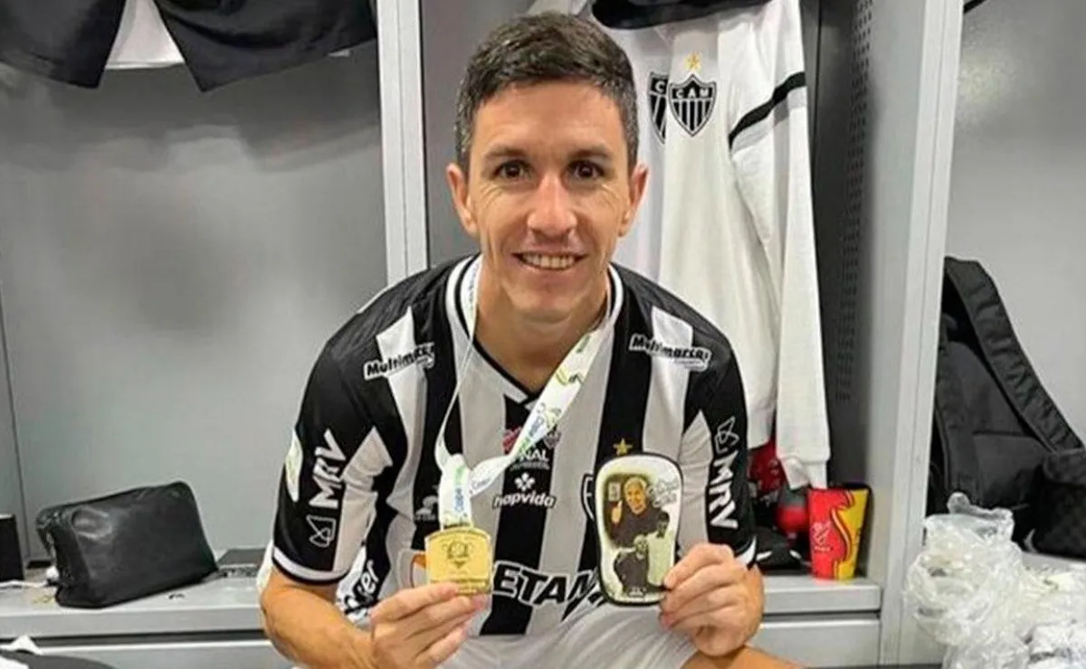Ignacio Fernández consiguió un nuevo título con Atlético Mineiro.