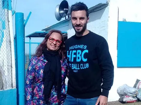 Scocco seguirá jugando en el club de su pueblo