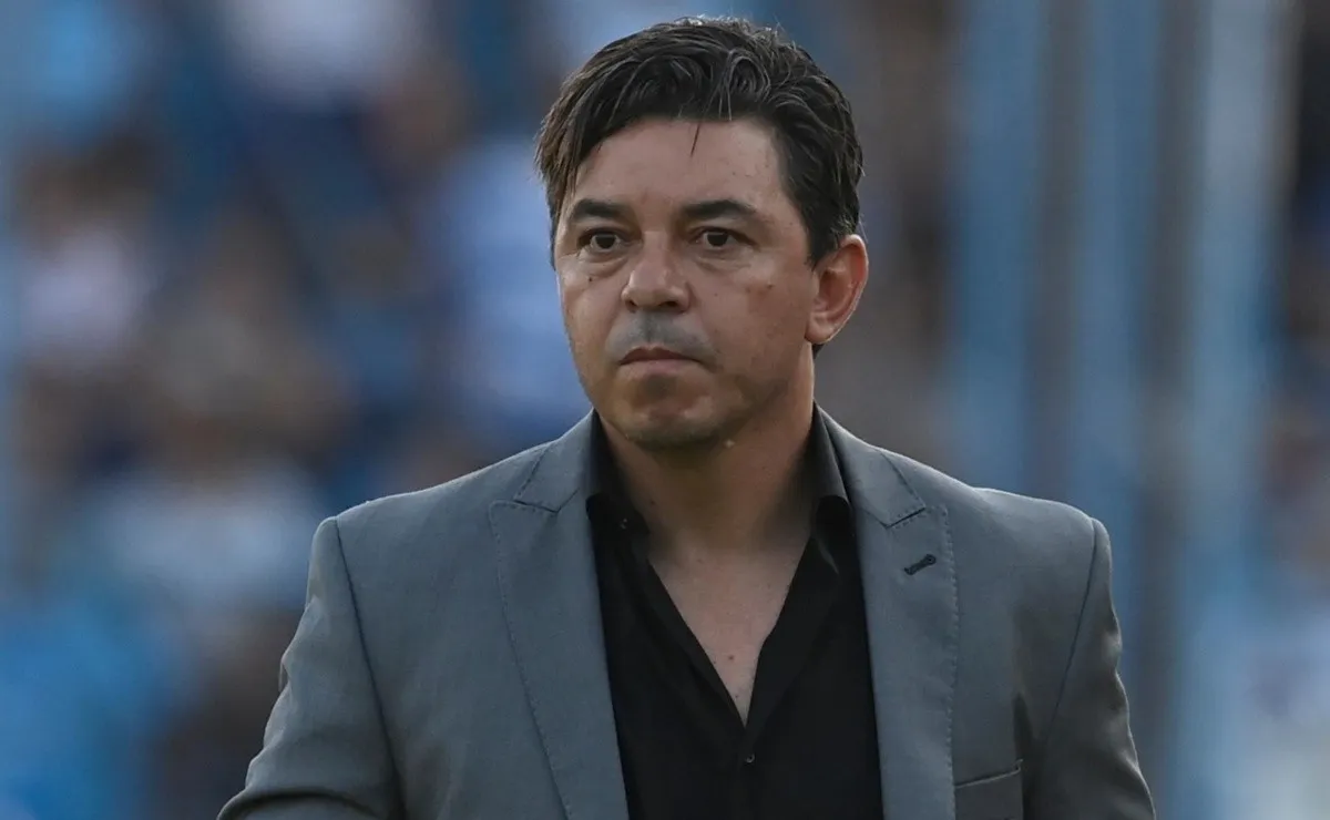 Marcelo Gallardo vivió con intensidad el partido contra Atlético Tucumán.