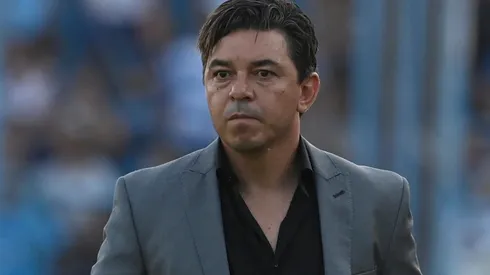 Marcelo Gallardo vivió con intensidad el partido contra Atlético Tucumán.