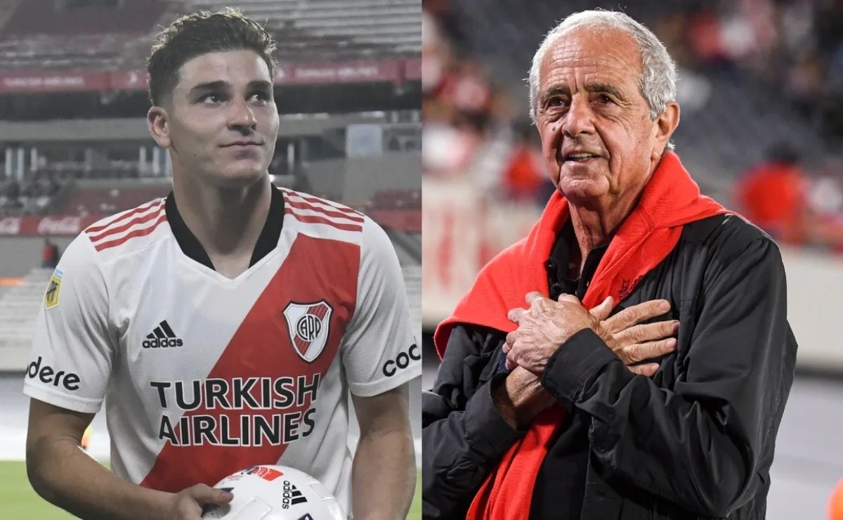 El presidente habló sobre el futuro de Julián en River.