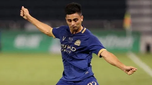 El regreso al fútbol de Gonzalo Martínez con la camiseta de Al Nassr.