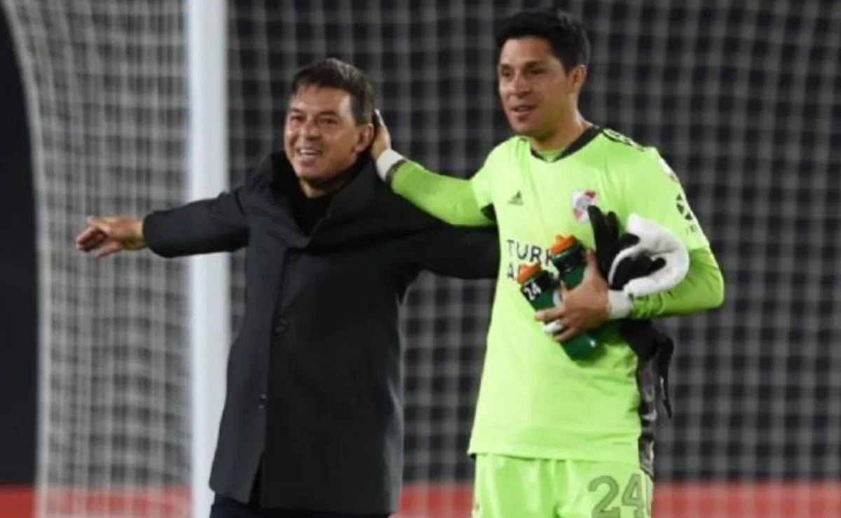 Enzo Pérez habló sobre la continuidad de Marcelo Gallardo