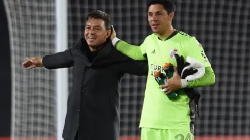 Enzo Pérez habló sobre la continuidad de Marcelo Gallardo