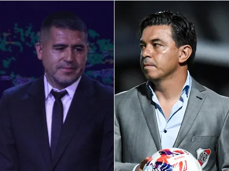 Riquelme, rendido ante Gallardo: "Es bueno para el fútbol argentino"