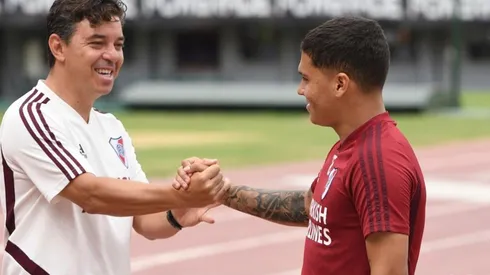 Marcelo Gallardo quiere contar con Juan Fernando Quintero para 2022 y el colombiano también quiere volver a River.