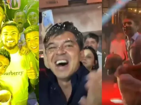 Las perlitas de la fiesta de los campeones