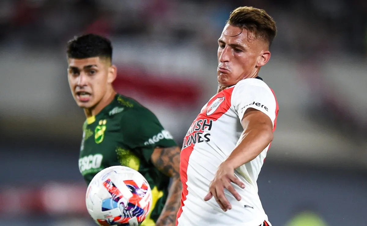 River recibió a Defensa y Justicia por la fecha 24 de la Liga Profesional en el Estadio Monumental.