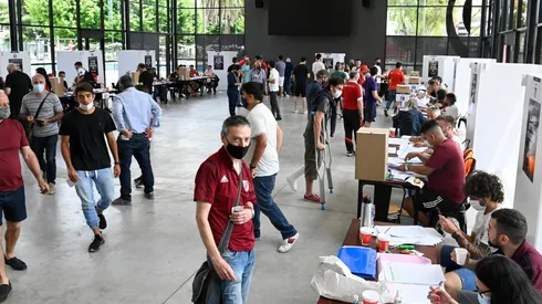 Finalizaron los comicios en el Estadio Monumental.