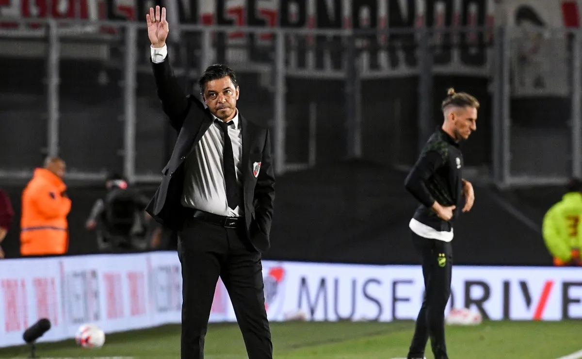Marcelo Gallardo y una noche emotiva en Núñez.