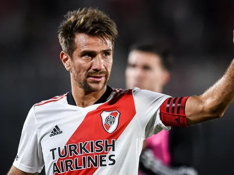 Los saludos para Ponzio por su despedida del Monumental