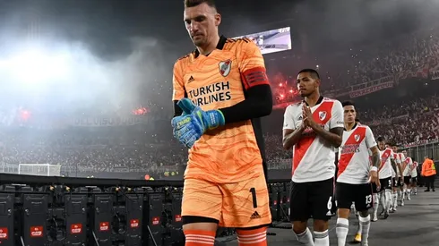 Franco Armani se refirió a la continuidad de Marcelo Gallardo.