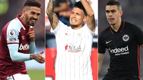 Manuel Lanzini, Lucas Ocampos y Rafael Borré convirtieron en sus clubes.