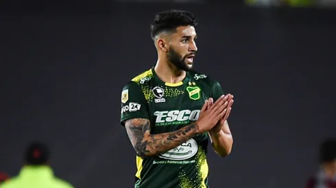 El defensor marcó el 3-2 de Defensa y Justicia en el Monumental.