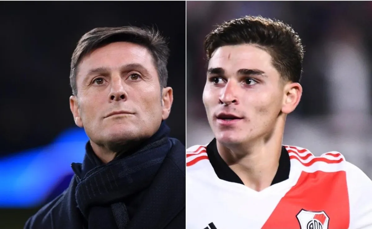 Javier Zanetti se refirió a Julián Álvarez