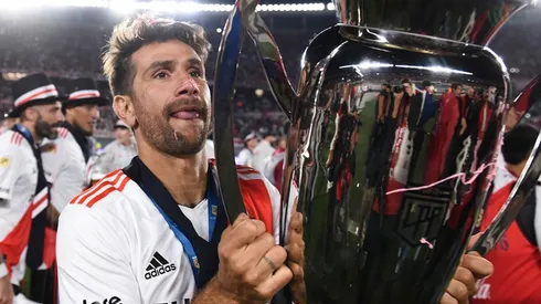 Leo Ponzio jugará su último partido en el Monumental este domingo.