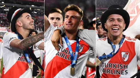 Santiago Simón, Braian Romero y Enzo Fernández tuvieron un nivel sumamente alto en la Liga Profesional.