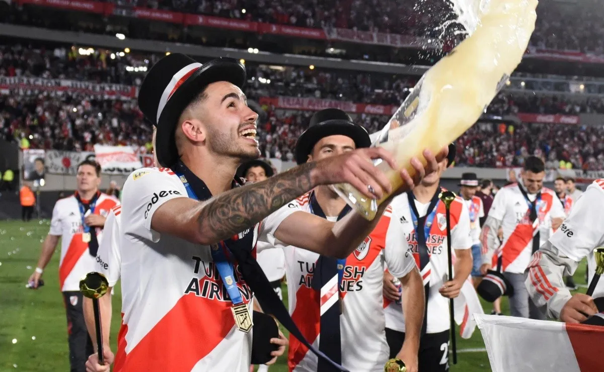Simón fue uno de los mejores jugadores de River en el campeonato.