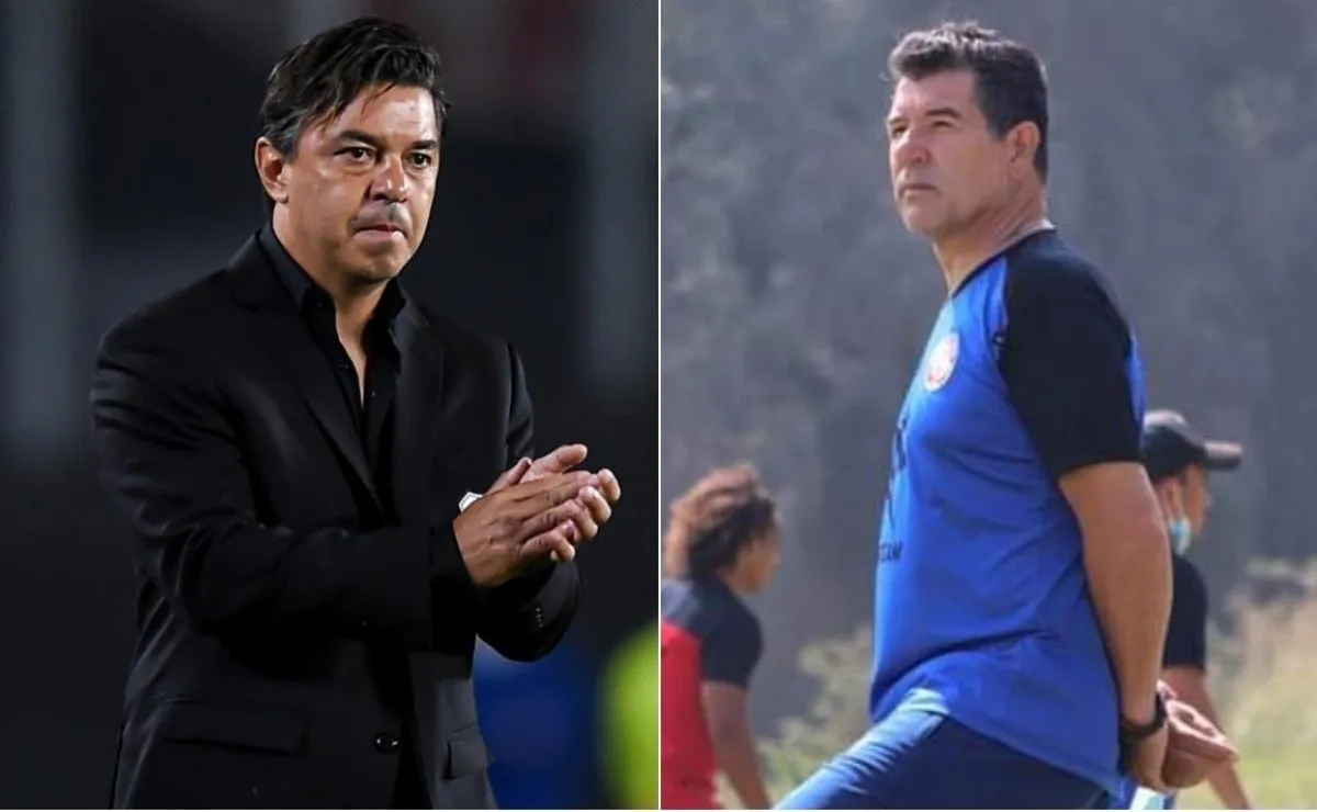 Marcelo Gallardo firmó una camiseta de River la cual está siendo subastada para ayudar la lucha contra el cáncer de Gustavo Cisneros, histórico DT del ascenso.