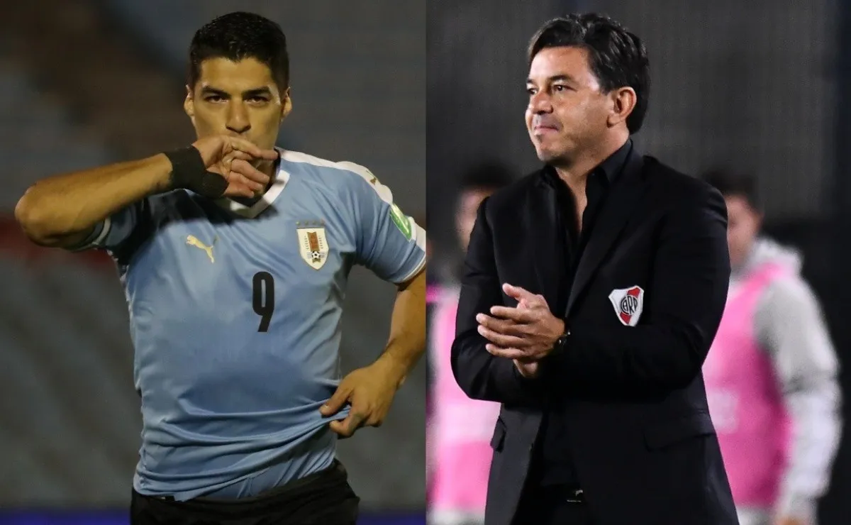 El Pistolero se hizo eco de los rumores de Gallardo a la Selección de Uruguay.