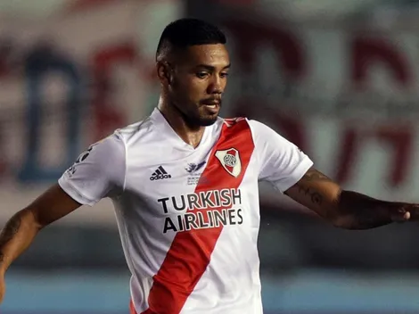 Los antecedentes de David Martínez como lateral en River