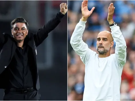 Guardiola saludó a River: "Felicitaciones por otro título"
