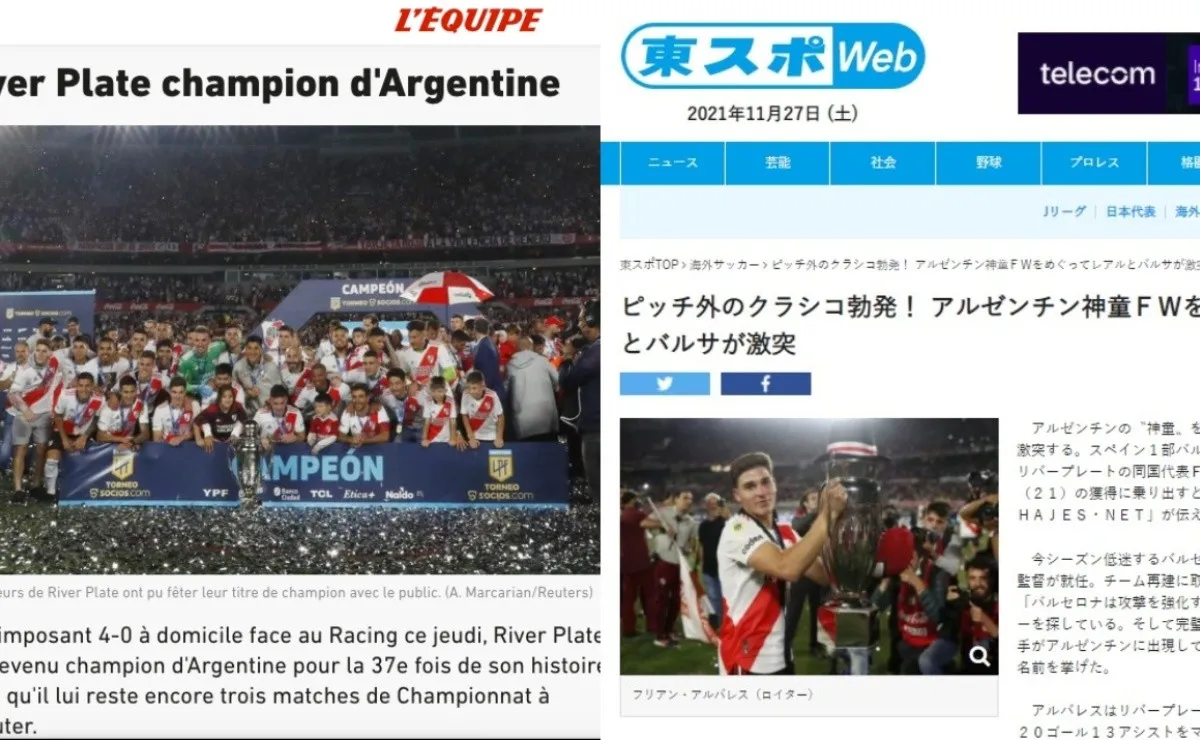 Los principales portales del mundo se hicieron eco del campeonato del Millo.