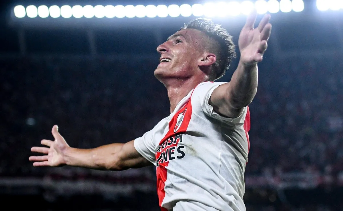 Braian Romero se emocionó por el título conseguido, además habló de su adaptación a River, también elogió a Marcelo Gallardo y Julián Álvarez.