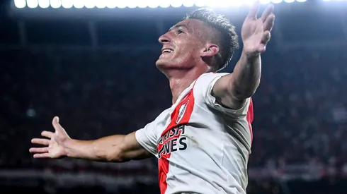 Braian Romero se emocionó por el título conseguido, además habló de su adaptación a River, también elogió a Marcelo Gallardo y Julián Álvarez.