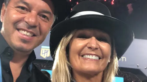 Marcelo y Sandra, sonrisa de campeones.