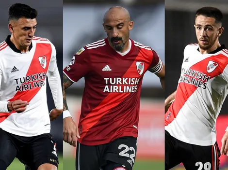 Las 5 bajas que sufrió River en el año por lesiones graves
