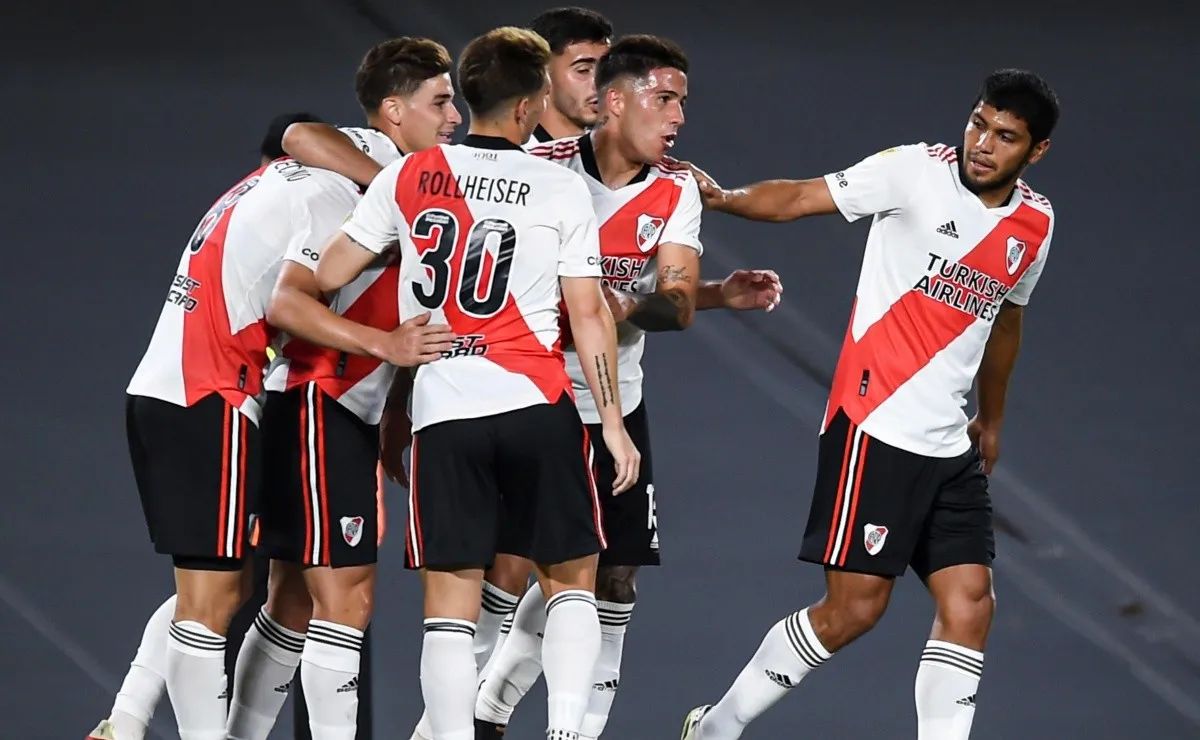 La probable formación de River para enfrentar a Racing el próximo jueves a partir de las 21.30 horas en el Monumental por la fecha 22 de la Liga Profesional.