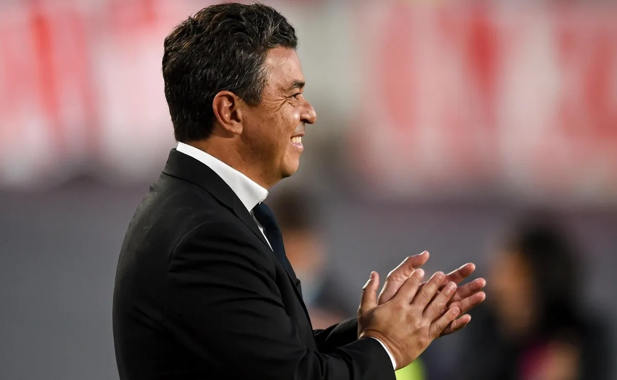 Marcelo Gallardo festejó el cumpleaños de su hijo Matías.
