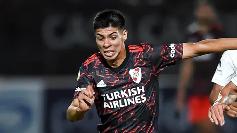 El juvenil cumplió una buena labor mientras estuvo en cancha.